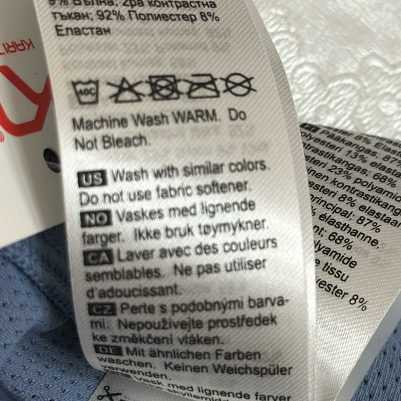 Kari Traa EVA HALF ZIP Top - Denim - Picture 11 of 11